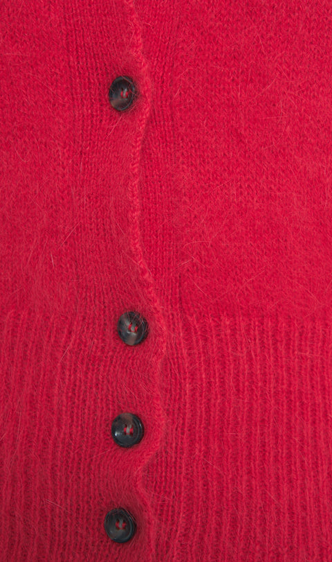 Cardigan in wool blend