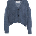 Cardigan in misto alpaca