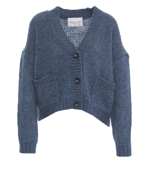 Cardigan in misto alpaca