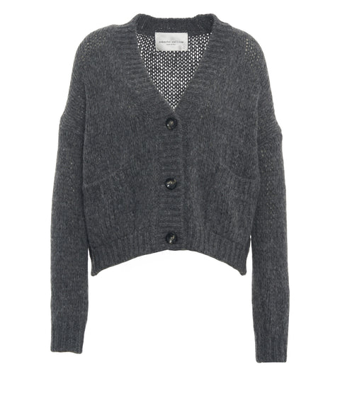 Cardigan in alpaca blend