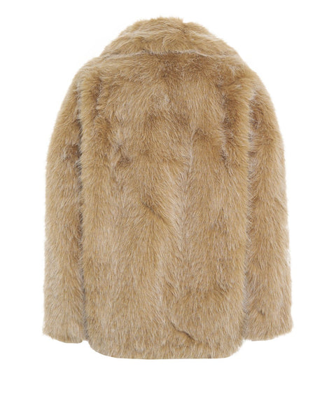 Faux fur jacket