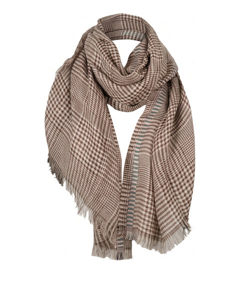 Wool blend scarf