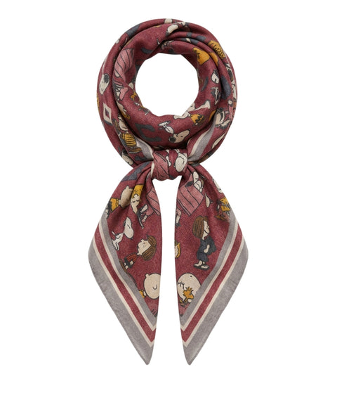 Foulard con stampa