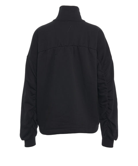 Sweatshirt mit Stehkragen