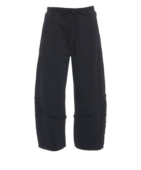 Pantaloni jogging con dettagli cuciture
