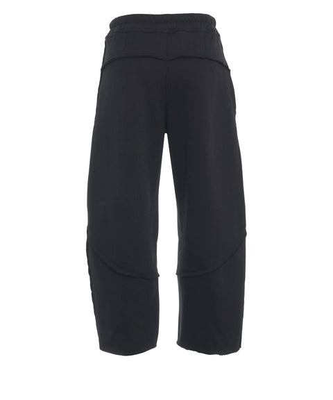 Pantaloni jogging con dettagli cuciture