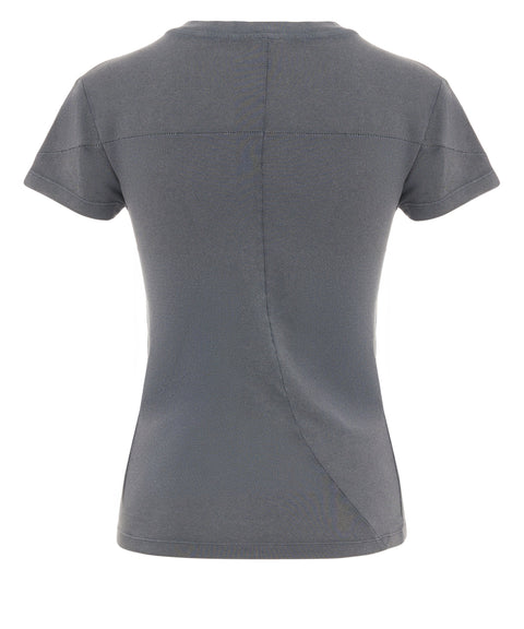 T-Shirt mit Nahtdetails