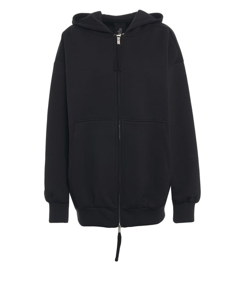 Felpa con cappuccio oversize