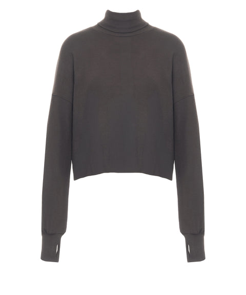 Sweatshirt mit Rollkragen