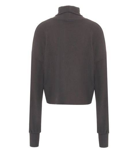 Sweatshirt mit Rollkragen