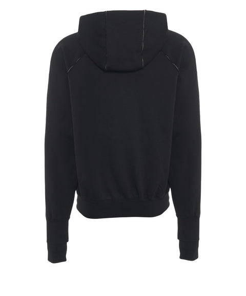Kapuzenpullover mit Nahtdetails