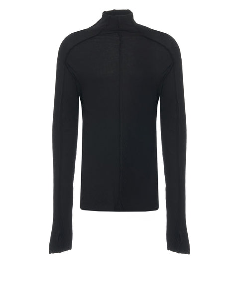 Langarmshirt mit Nahtdetails