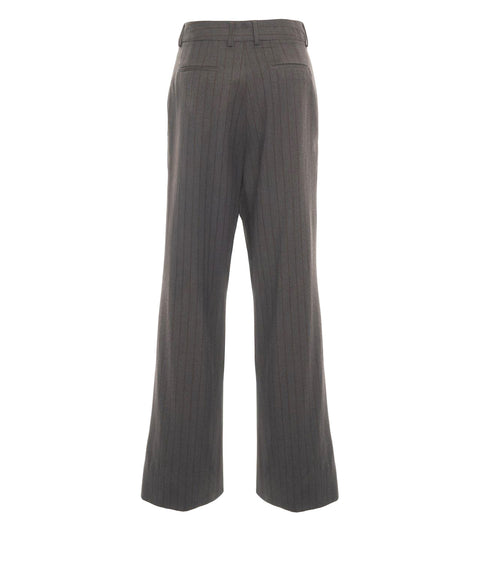 Wool pinstriped trousers 'Frankie'