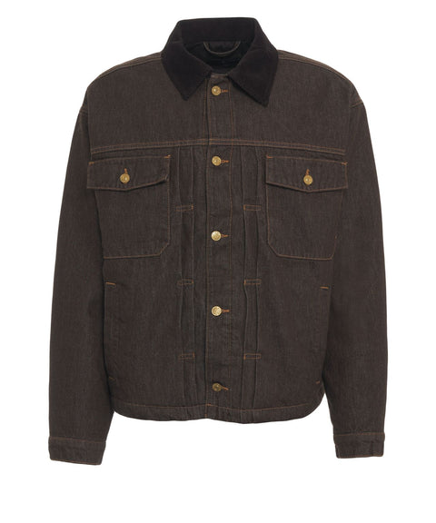 Jacket with breast flap pockets