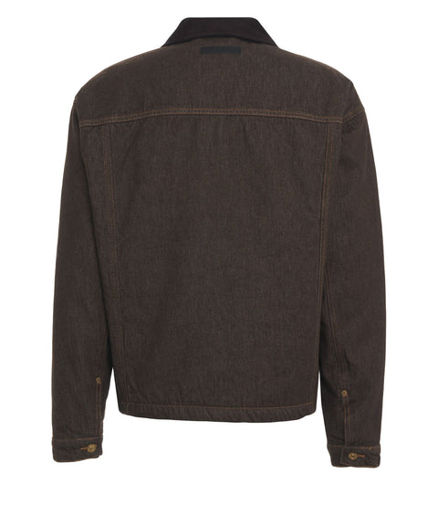 Jacket with breast flap pockets