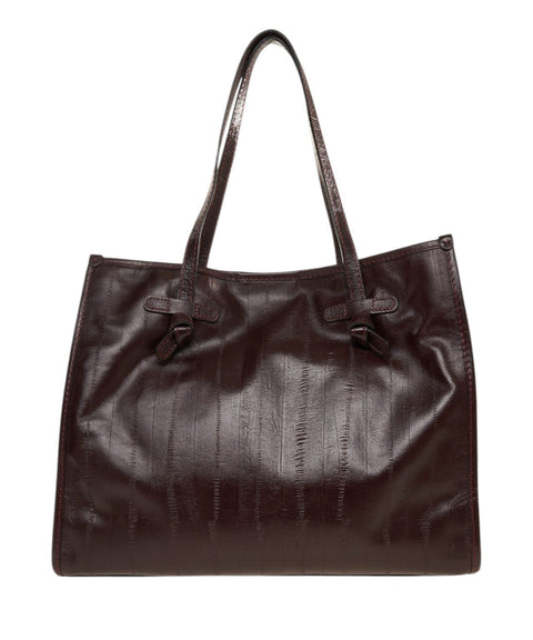 Shopper in pelle