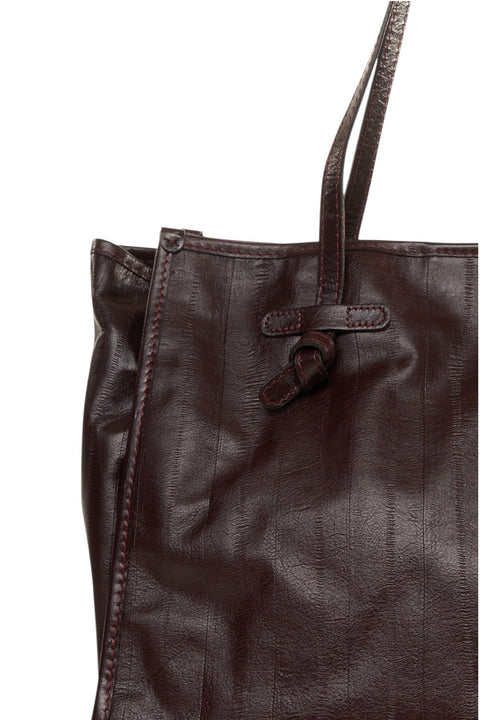 Shopper in pelle