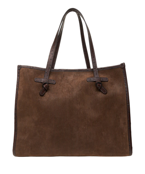 Handtasche aus Wildleder
