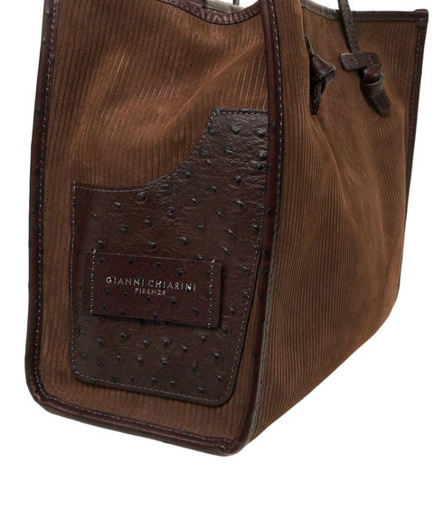 Handtasche aus Wildleder