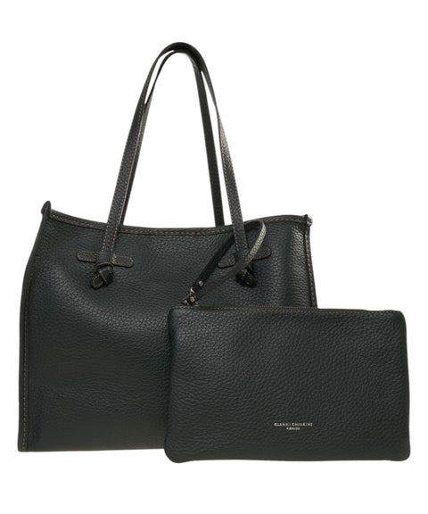 Shopper in pelle