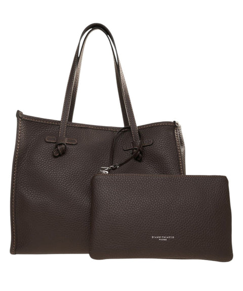 Shopper in pelle