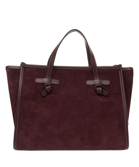Handtasche aus Wildleder