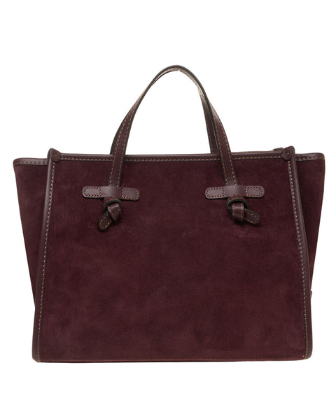 Handtasche aus Wildleder