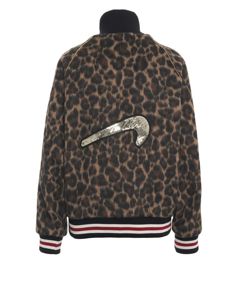 Bomberjacke mit Logopatch