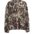 Bomber Jacke mit Blumenmuster