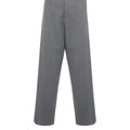 Pantaloni con pieghe cucite 'Meteorite'