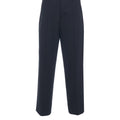 Pantaloni con pieghe cucite 'Meteorite'
