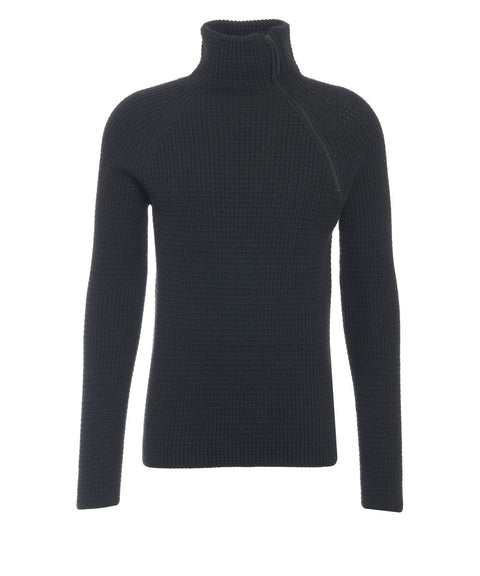 Pullover mit Reißverschluss am Kragen