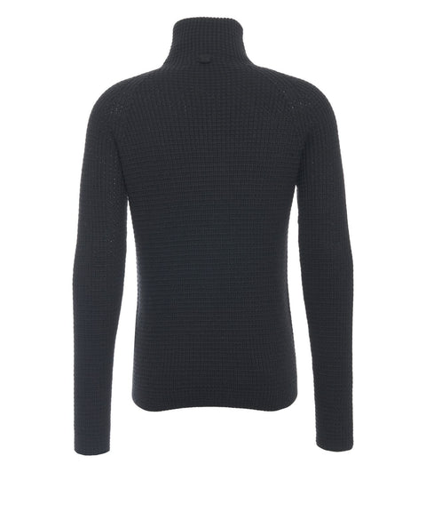 Pullover mit Reißverschluss am Kragen