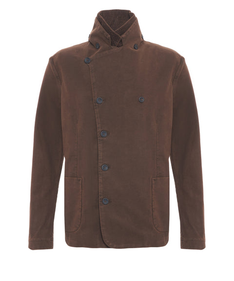 Jacke mit aufgesetzten Taschen
