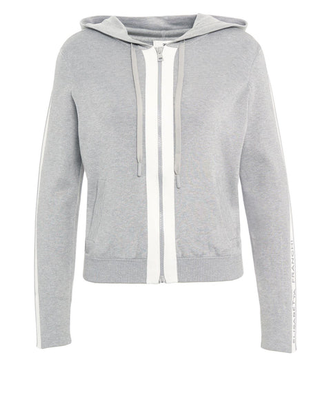 Kapuzenjacke mit Logodetail