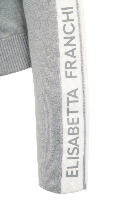 Kapuzenjacke mit Logodetail