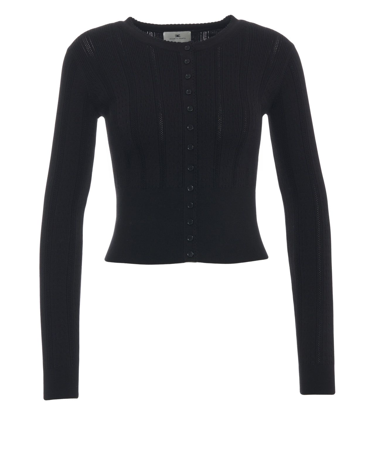 Elisabetta Franchi Cardigan with button closure Black Women