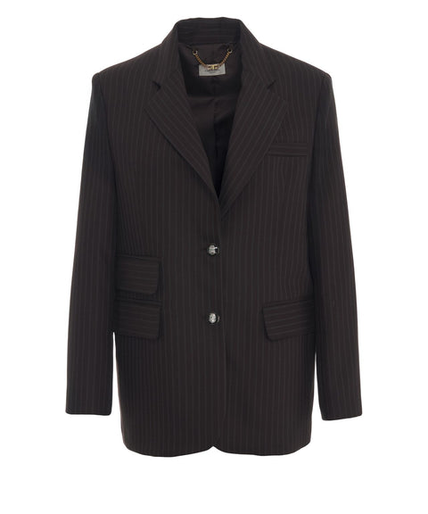 Blazer in misto lana