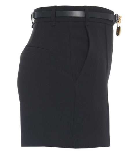 Shorts mit Taillengürtel