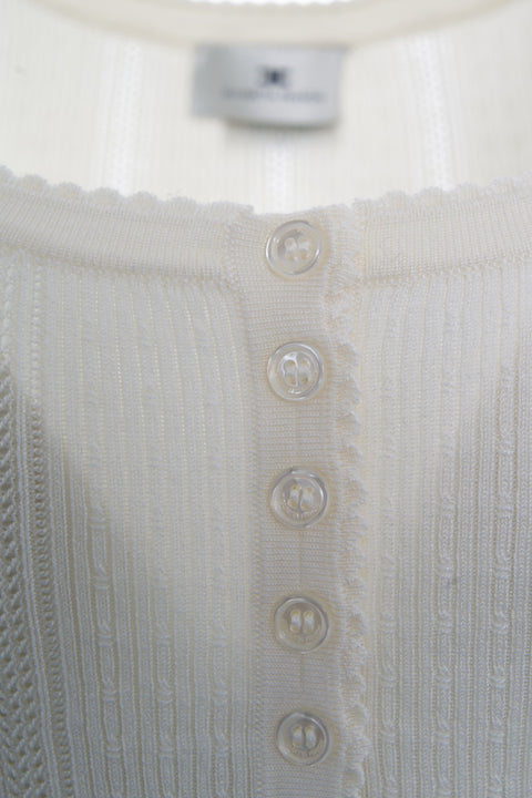 Top in misto seta