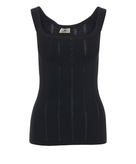Top in misto seta