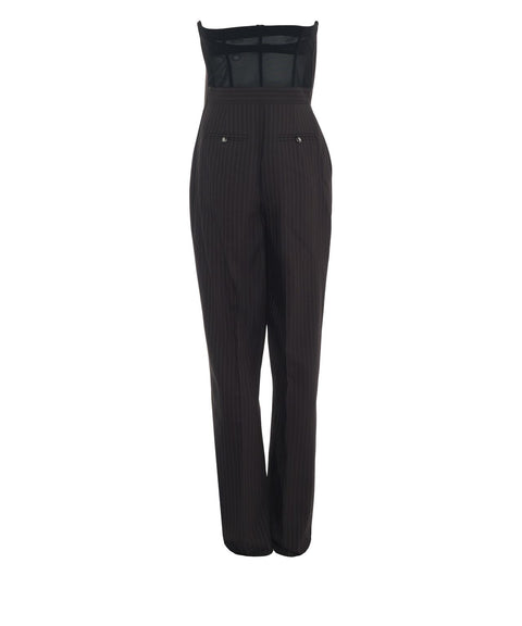 Jumpsuit in misto lana