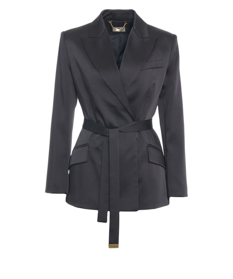 Blazer mit Taillengürtel