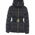 Giacca puffer con cintura in vita