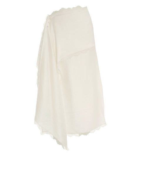 Asymmetrical midi skirt 'Eos'
