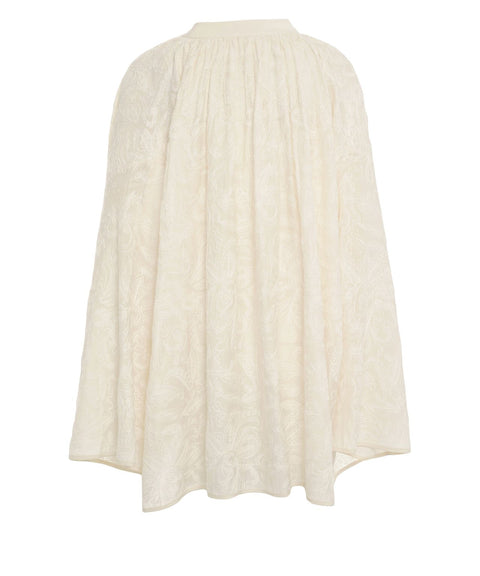 Blusa con motivo floreale 'Eos'