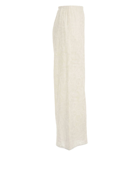 Pantaloni con motivo floreale 'Eos'