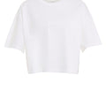 T-shirt cropped in cotone