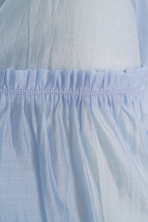 Blusa con colletto a fiocco 'Firenze'