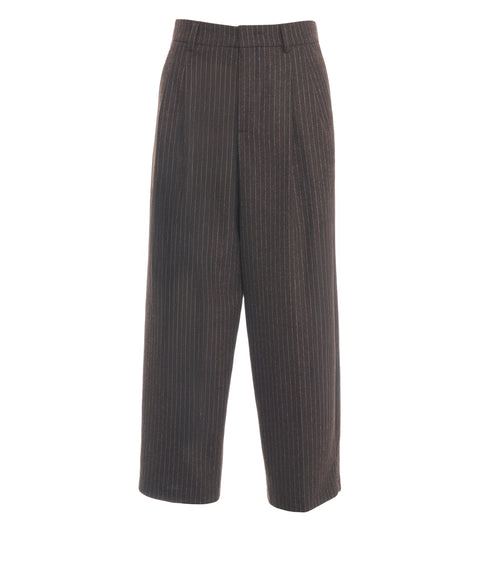 Pinstriped pants 'Noa Crop'